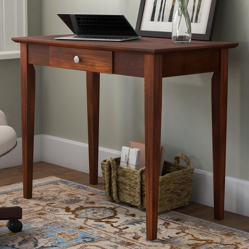 Darby Home Co Bovina Solid Wood Writing Desk & Reviews | Wayfair.ca
